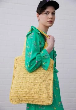 Even&Odd Damen Shopping Bag - Yellow -Even&Odd Verkäufe 2024 e7de156931a74f46b42c485c5d7b82bb