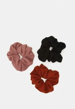 Even&Odd Damen 3 PACK - Haar-Styling-Accessoires - Black/light Pink/orange