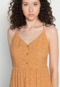 Even&Odd Damen Maxikleid - Yellow/white -Even&Odd Verkäufe 2024 ec6226c3bd83448cb2c1152ead63cab5