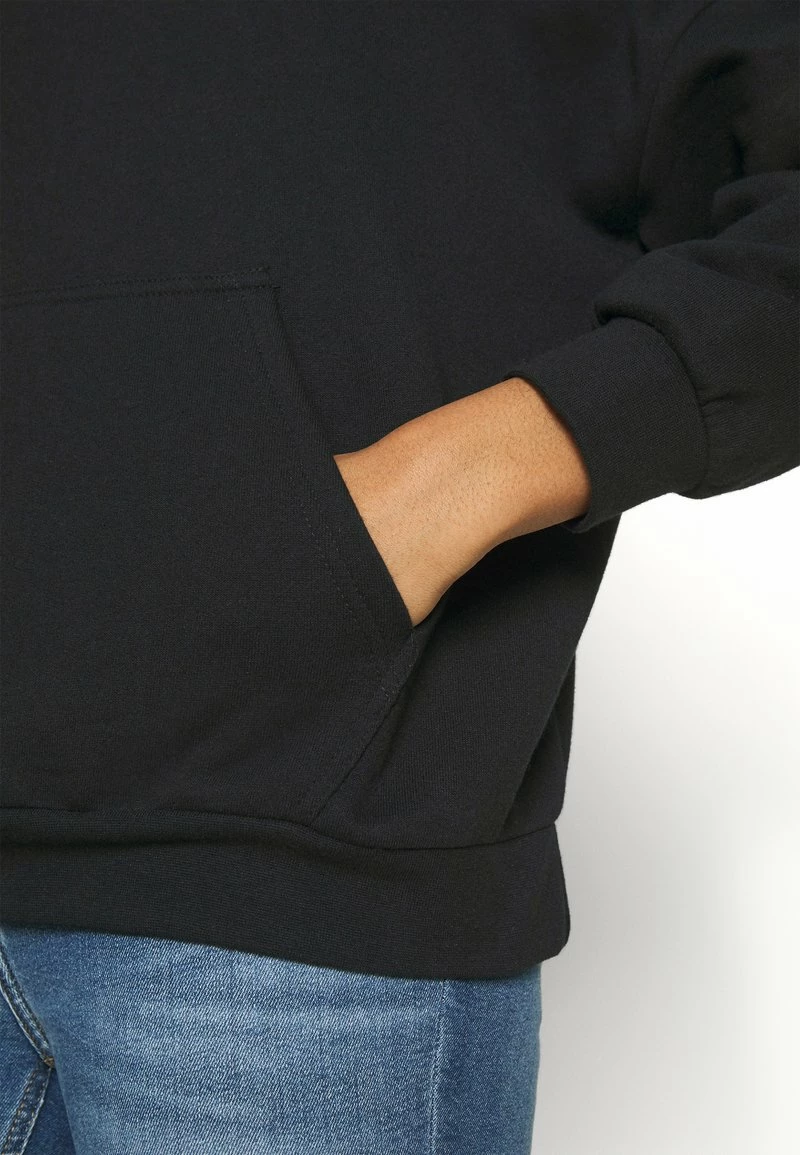 Even&Odd Damen HOODIE LONG WITHOUT DRAWCORD AND POCKET - Kapuzenpullover - Black 7 Even&Odd Damen HOODIE LONG WITHOUT DRAWCORD AND POCKET - Kapuzenpullover - Black – Bild 5