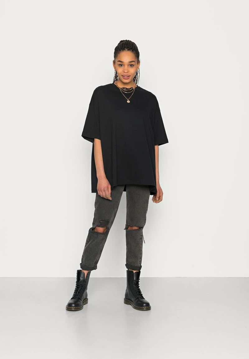 Even&Odd Damen T-Shirt Basic - Black 4 Even&Odd Damen T-Shirt Basic - Black – Bild 2