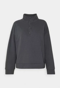 Even&Odd Damen OVERSIZED POPPER HIGH NECK - Sweatshirt - Grey -Even&Odd Verkäufe 2024 ed6940f38a05400d8f83818c9558761b