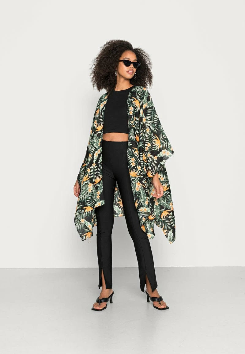 Even&Odd Damen Leichte Jacke - Black/green/yellow 4 Even&Odd Damen Leichte Jacke - Black/green/yellow – Bild 2