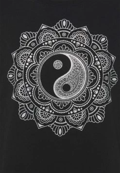 Even&Odd T-Shirt Print - Black | Damen -Even&Odd Verkäufe 2024 f0d597c2479a4bf49f502e69677c8d68