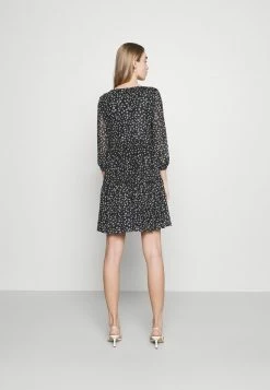 Even&Odd Damen Freizeitkleid - Black/white/yellow -Even&Odd Verkäufe 2024 f209a69a5382461f8844ba5cf39d0aef