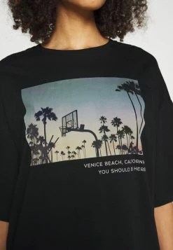 Even&Odd Damen T-Shirt Print - Black -Even&Odd Verkäufe 2024 f3abfaf139b14249b4b379472f090fe7