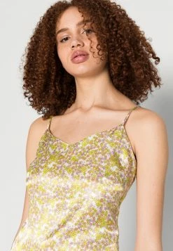 Even&Odd Damen Cocktailkleid/festliches Kleid - Yellow/multi-coloured -Even&Odd Verkäufe 2024 f50163b3079f4daab45477753df80cde