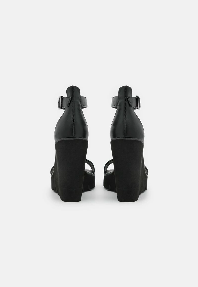 Even&Odd Damen Plateausandalette - Black 6 Even&Odd Damen Plateausandalette - Black – Bild 4