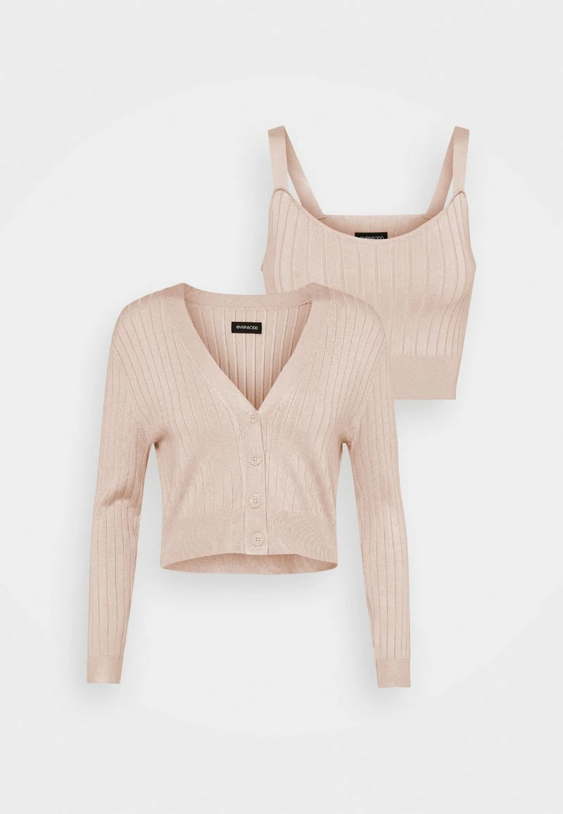 Even&Odd SET - Strickjacke - Sand | Damen 6 Even&Odd SET - Strickjacke - Sand | Damen – Bild 4