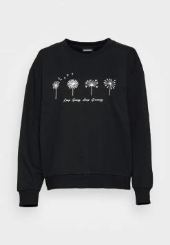 Even&Odd Damen OVERSIZED FLOWER PRINT - Sweatshirt - Black -Even&Odd Verkäufe 2024 f681958c5fd34959847fbed146c38427