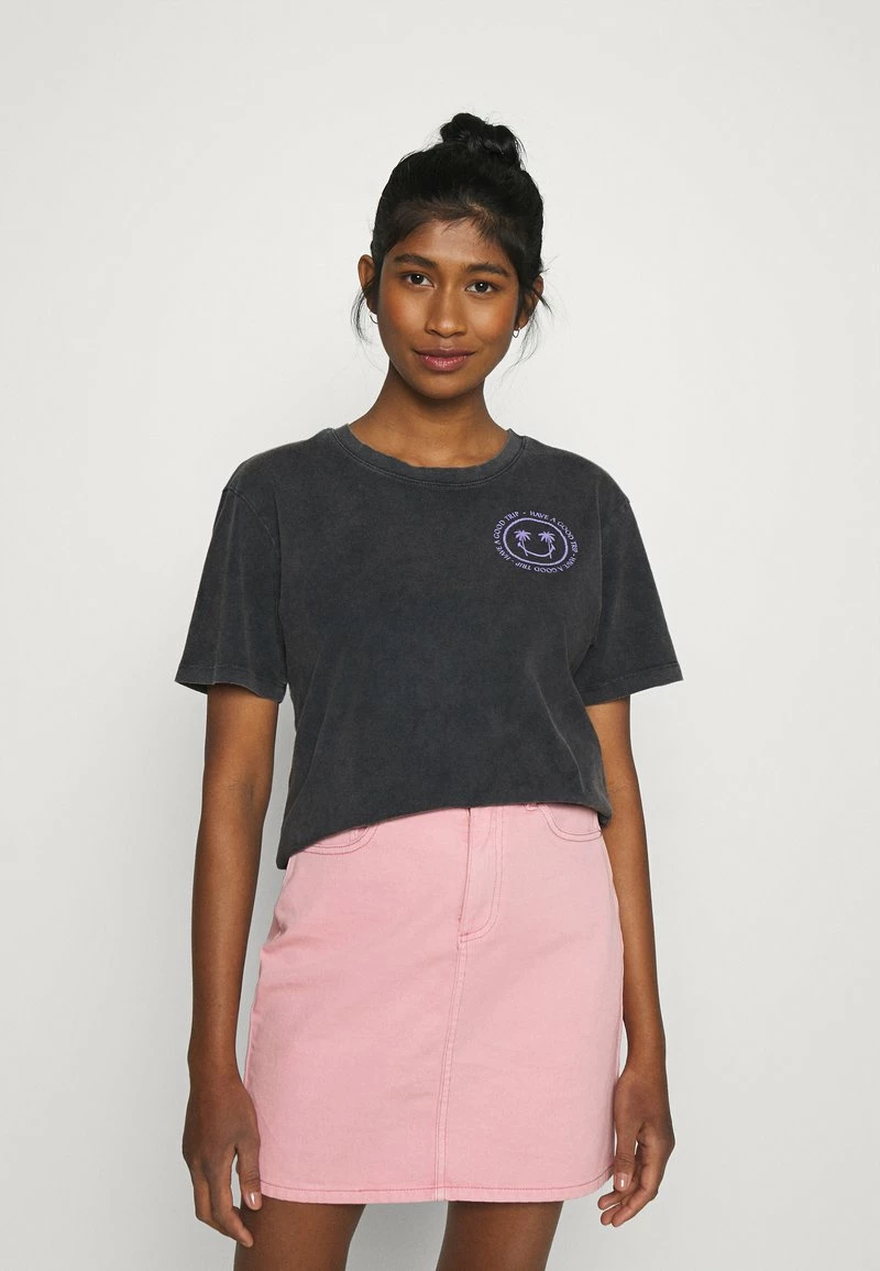 Even&Odd T-Shirt Print - Black | Damen 5 Even&Odd T-Shirt Print - Black | Damen – Bild 3