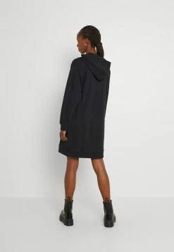 Even&Odd Casual Hooded Sweat Mini Dress - Freizeitkleid - Black | Damen -Even&Odd Verkäufe 2024 f7aebd4fec3c4ca2a6c5935868921732