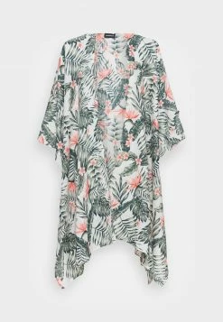 Even&Odd Damen Leichte Jacke - White/green/pink -Even&Odd Verkäufe 2024 f7d0c6f49e564ddea1766ead1c2a7def