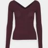 Even&Odd Damen Strickpullover - Bordeaux