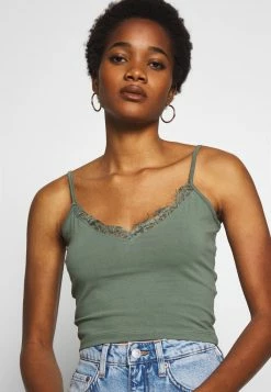 Even&Odd Damen 2 PACK - Top - Green/black -Even&Odd Verkäufe 2024 f9ab7b56c26c4736aa347ff08d9275cd