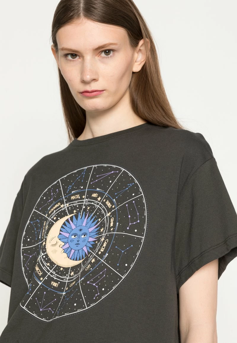 Even&Odd Damen T-Shirt Print - Anthracite 7 Even&Odd Damen T-Shirt Print - Anthracite – Bild 5