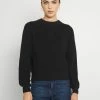 Even&Odd Damen VOLUME SLEEVE JUMPER - Strickpullover - Black -Even&Odd Verkäufe 2024 fb12422cc45b45e78964f01cb7975c2c