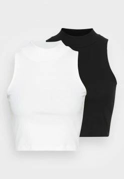 Even&Odd Damen 2 PACK - Top - Black/white -Even&Odd Verkäufe 2024 fb4691c0f86f46be82e536c4db6d7591