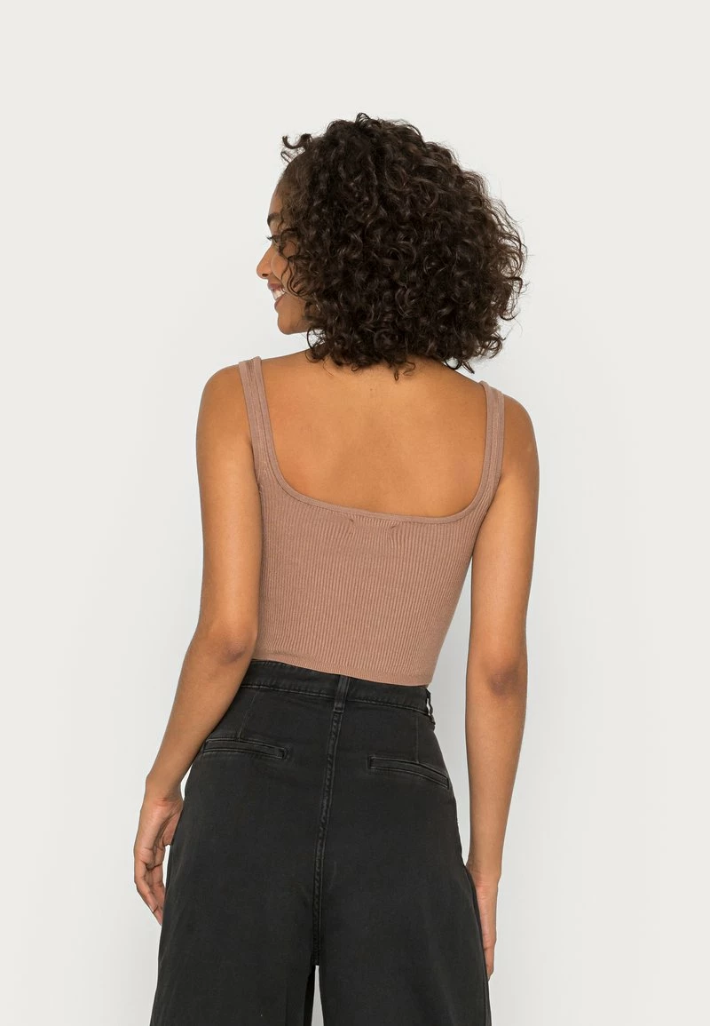 Even&Odd Top - Brown | Damen 5 Even&Odd Top - Brown | Damen – Bild 3