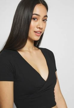 Even&Odd Damen 2 PACK - T-Shirt Print - Black/white -Even&Odd Verkäufe 2024 fcd6005988de423d803c890df8308808