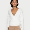 Even&Odd Strickpullover - White | Damen