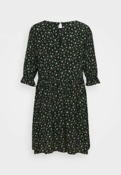 Even&Odd Freizeitkleid - Black/yellow | Damen -Even&Odd Verkäufe 2024 ff13685cef034f04a944347a883fe29b