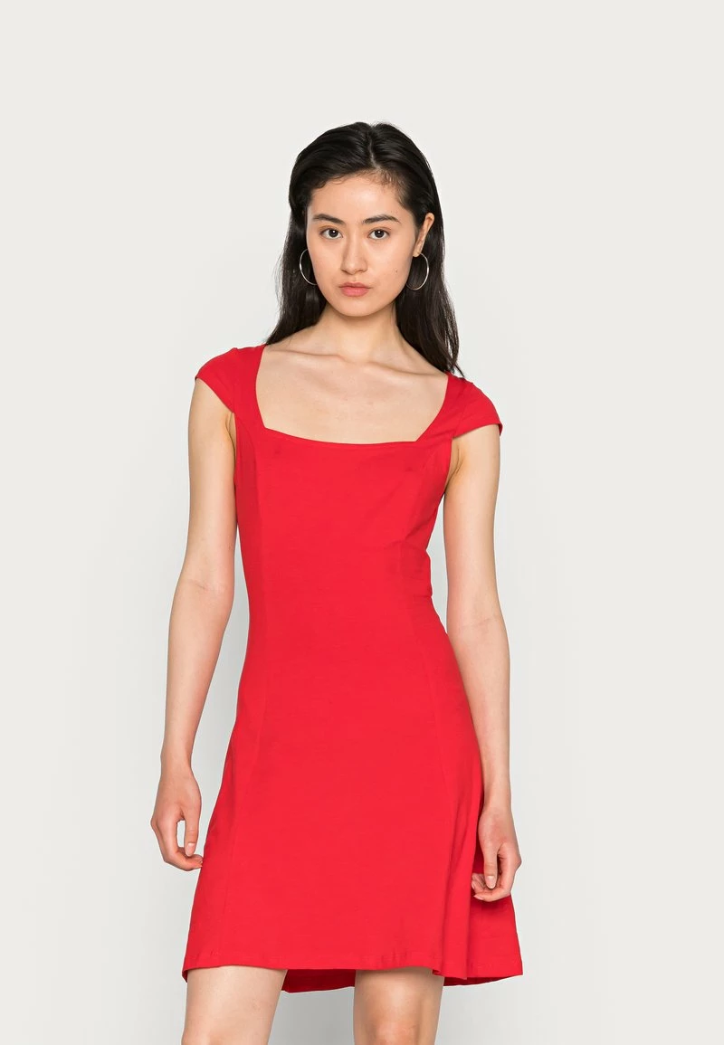 Even&Odd Damen Jerseykleid - Red 3 Even&Odd Damen Jerseykleid - Red